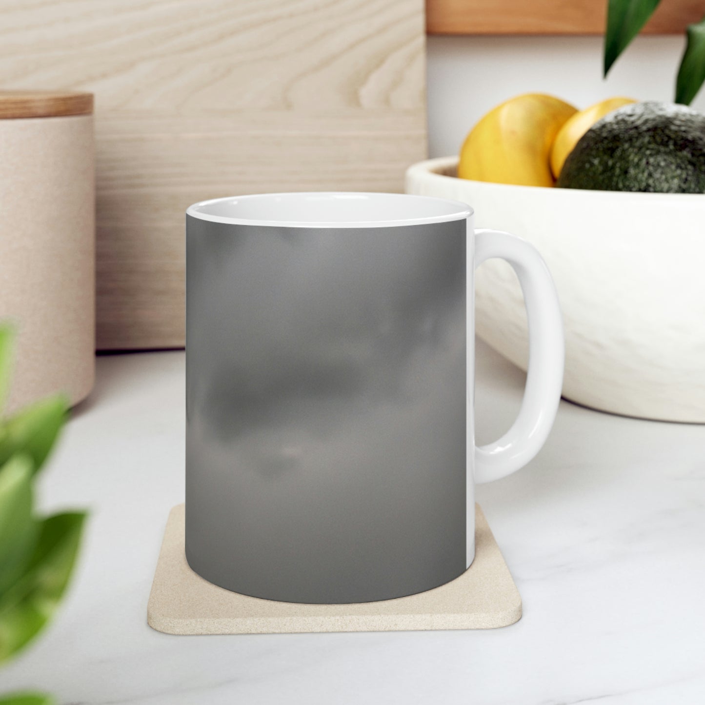 "Daring the Stormy Sky" - The Alien Ceramic Mug 11 oz