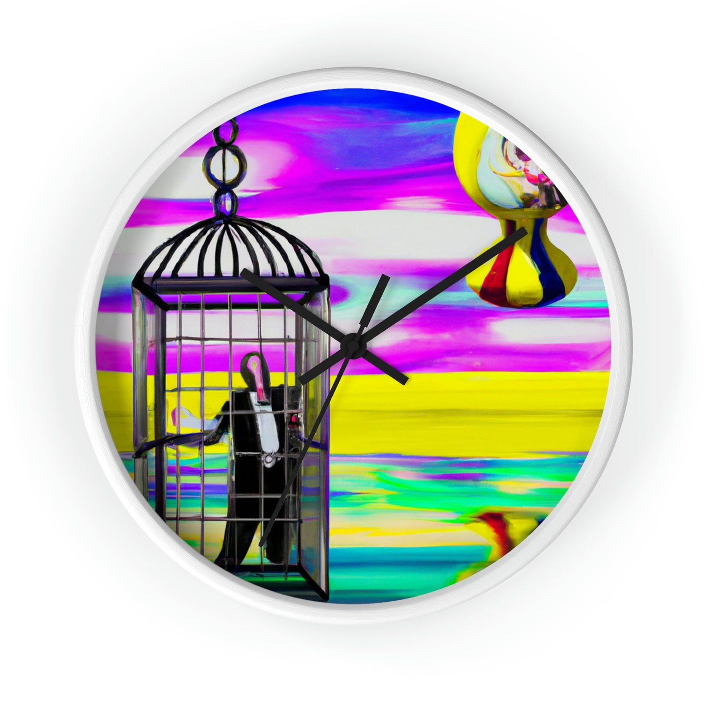 "A Prison of Brilliant Colors" - The Alien Wall Clock