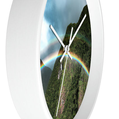 The Rainbow Gateway - The Alien Wall Clock