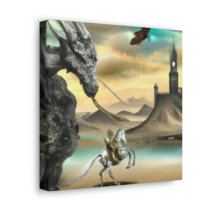 Der Ritter und der Thron des Drachen - The Alien Canva