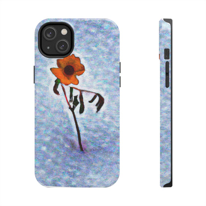 "Eine Blume, die sich weigert zu zittern" - Die Alien Tough Phone Cases