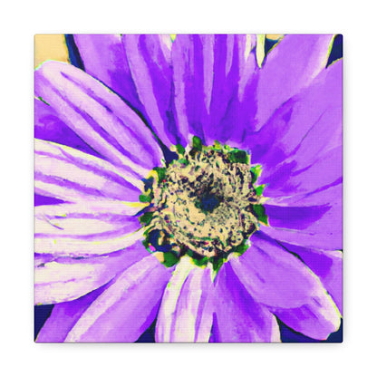 Purple Petals Popping: Create an Eye-Catching Daisy-Rose Fusion - The Alien Canva