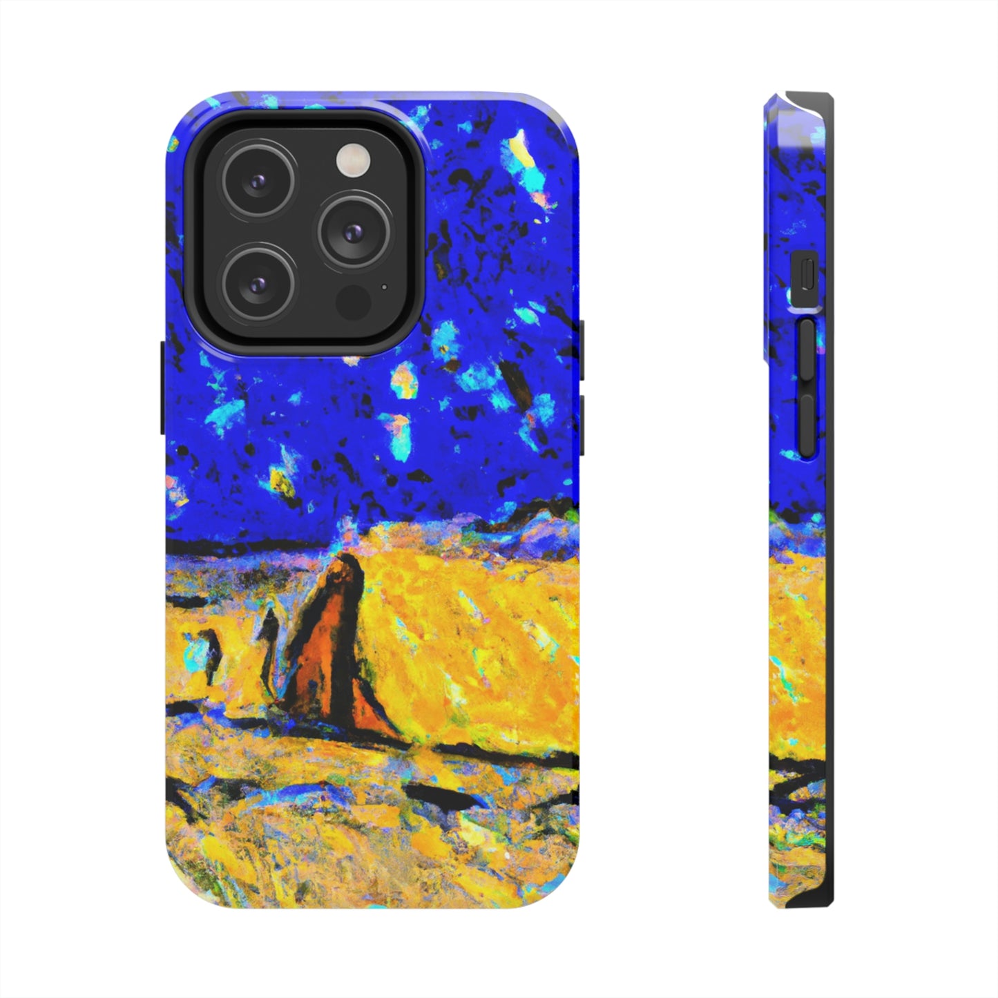 "Enchanted Sands of the Night Sky" - The Alien Tough Phone Cases