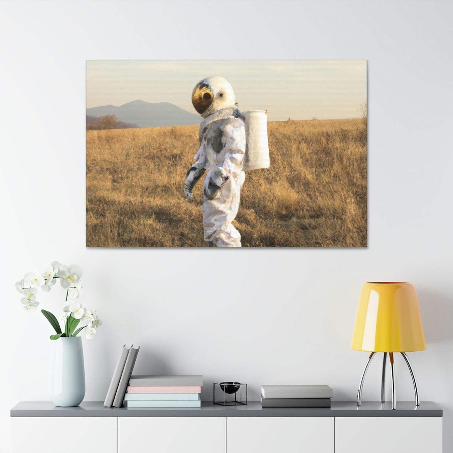 "Die Heimreise eines gestrandeten Astronauten" - The Alien Canva