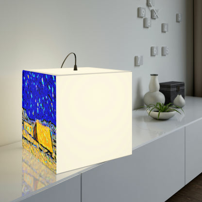 "Enchanted Sands of the Night Sky" - The Alien Light Cube Lamp