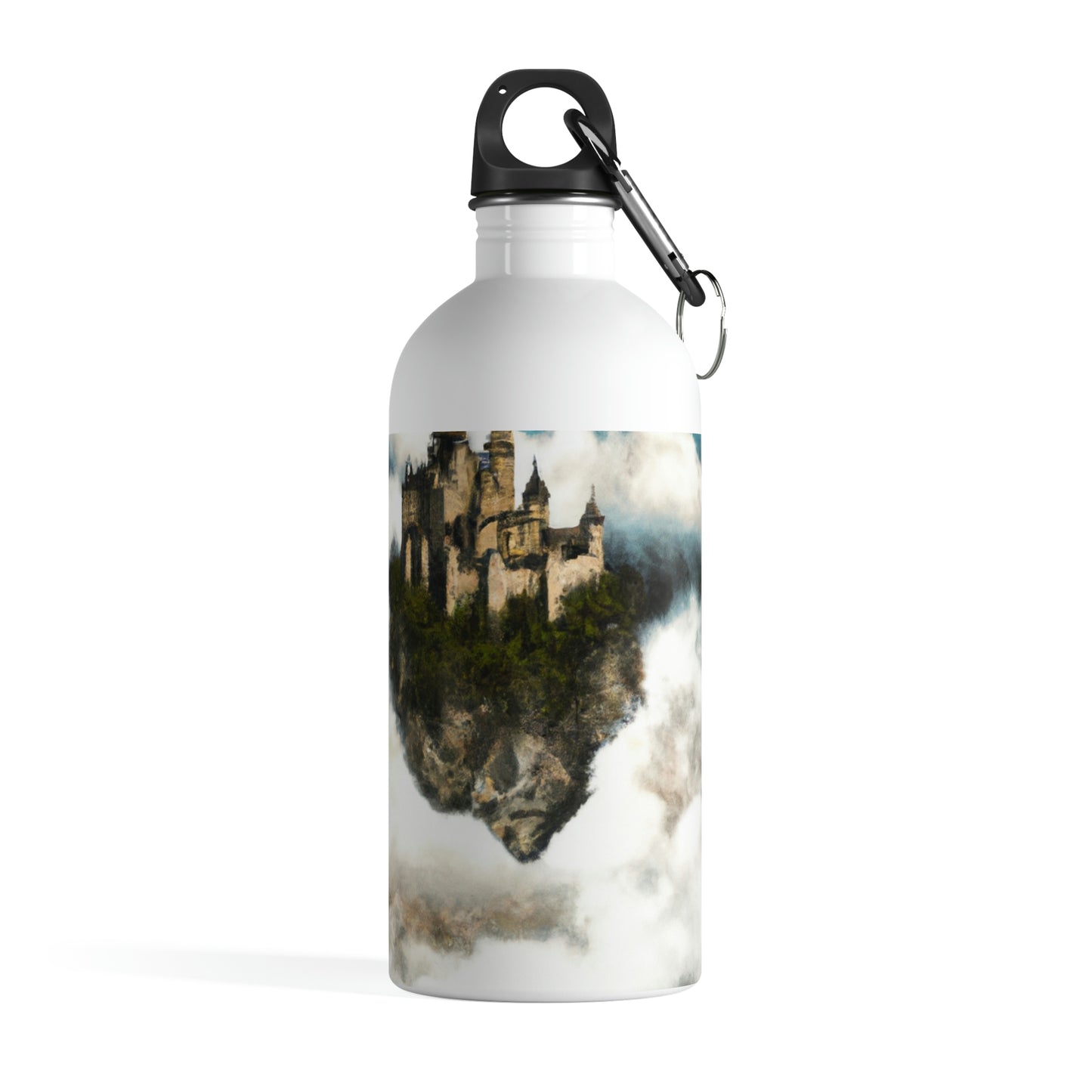 Mystic Castle in the Sky - The Alien Stainless Steel Water Bottle