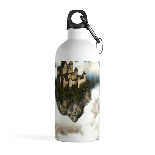 Mystic Castle in the Sky - The Alien Stainless Steel Water Bottle