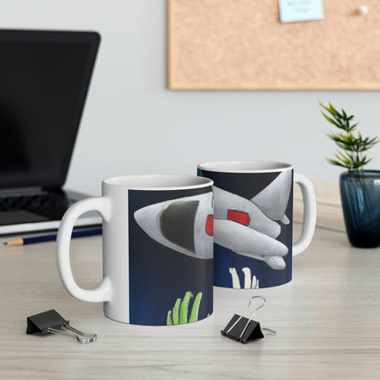 Rescuing the Alien: A Race Against Time - The Alien Ceramic Mug 11 oz