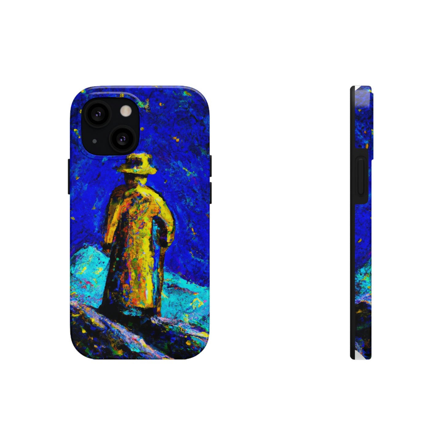 "Lone Mage on the Frozen Summit" - The Alien Tough Phone Cases