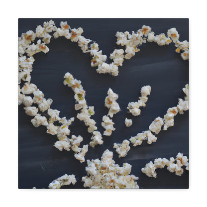 "Popcorn Love!" - The Alien Canva