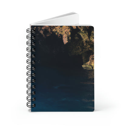 The Diving Depths of the Oceanic Cave - The Alien Spiral Bound Journal