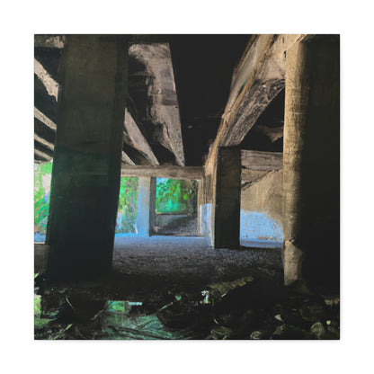 Treasure Under the Bridge - The Alien Canva