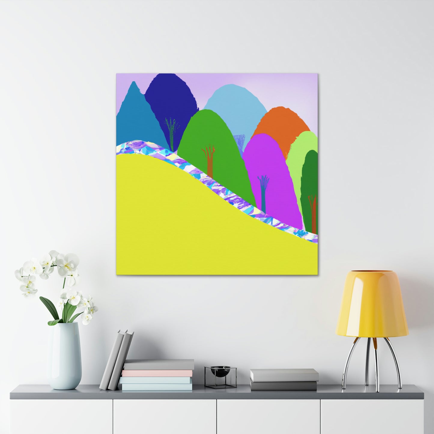 Mountain Optimism Artist - Canvas