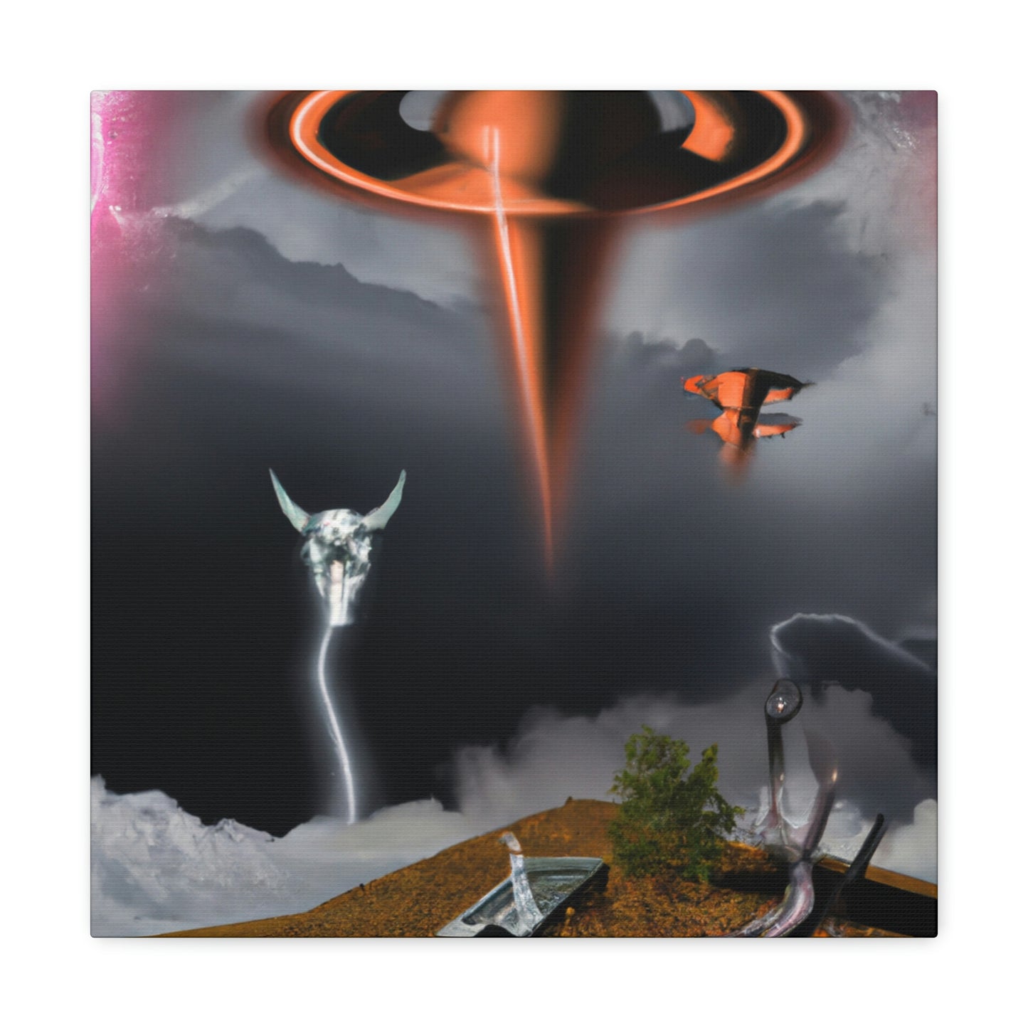 Invasion of the Storm Aliens - The Alien Canva