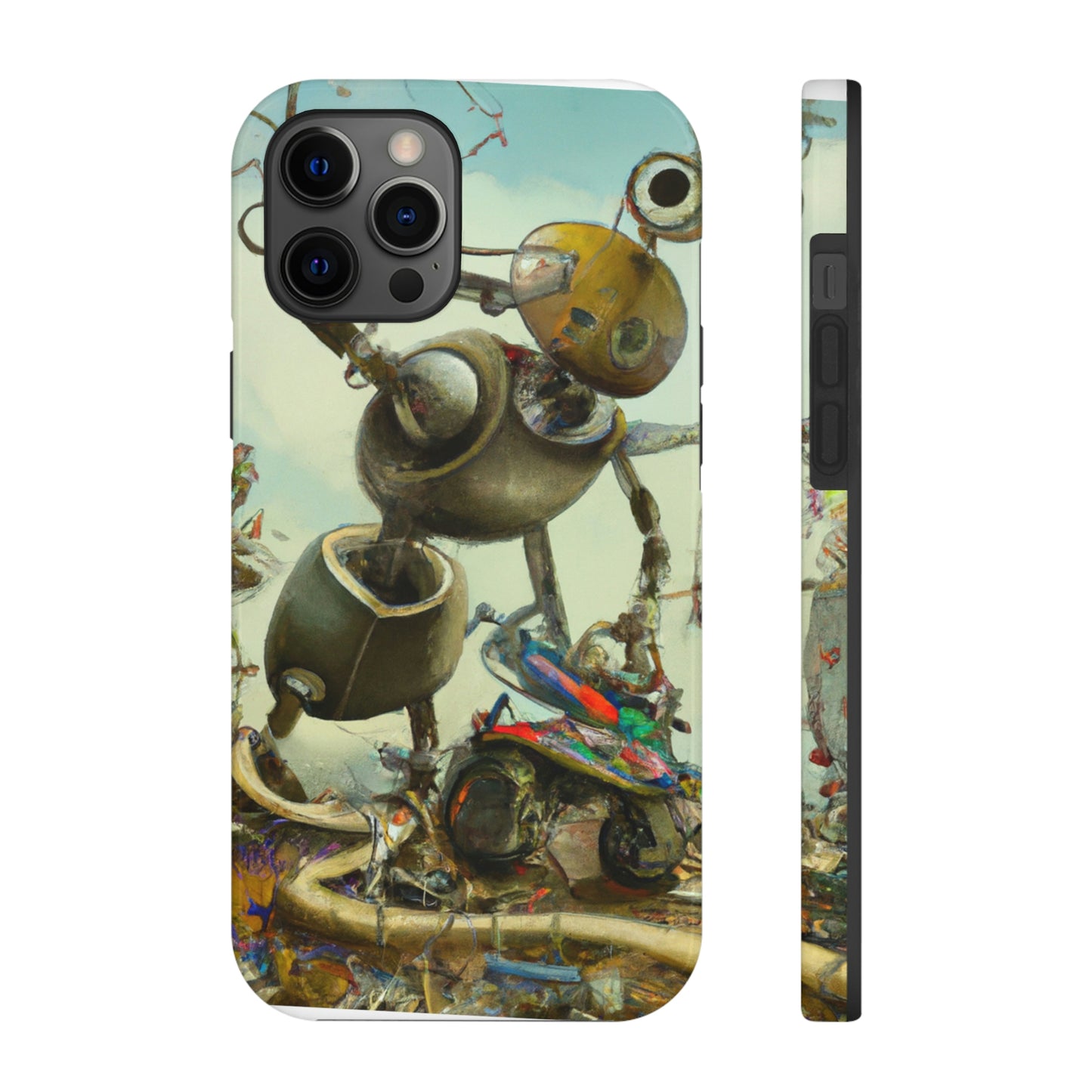 Roboter verjüngt die Wildnis - Die Alien Tough Phone Cases