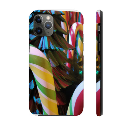 "Candy Cane Wonderland" - The Alien Tough Phone Cases