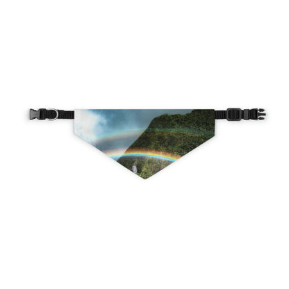 Das Rainbow Gateway - Das Alien Pet Bandana Halsband