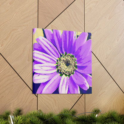 Purple Petals Popping: Create an Eye-Catching Daisy-Rose Fusion - The Alien Canva