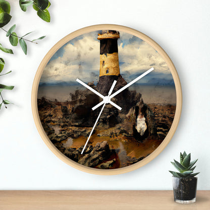 "Lonely Beacon on the Shore" - El reloj de pared alienígena