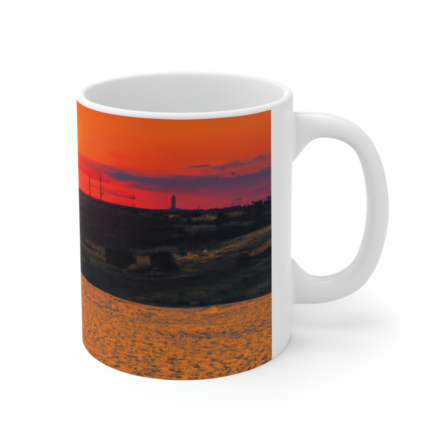 "Adiós al horizonte" - Taza de cerámica The Alien 11 oz