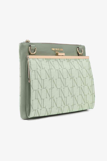 Nicole Lee USA Bolso bandolera Tatiana con monograma