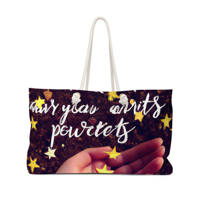 "A Starry Wish in My Pocket" - The Alien Weekender Bag