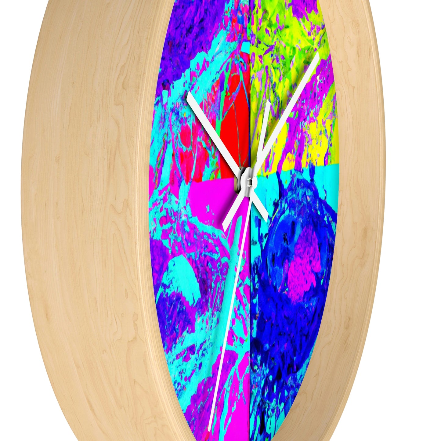 "A Rainbow of Feathered Friends" - The Alien Wall Clock