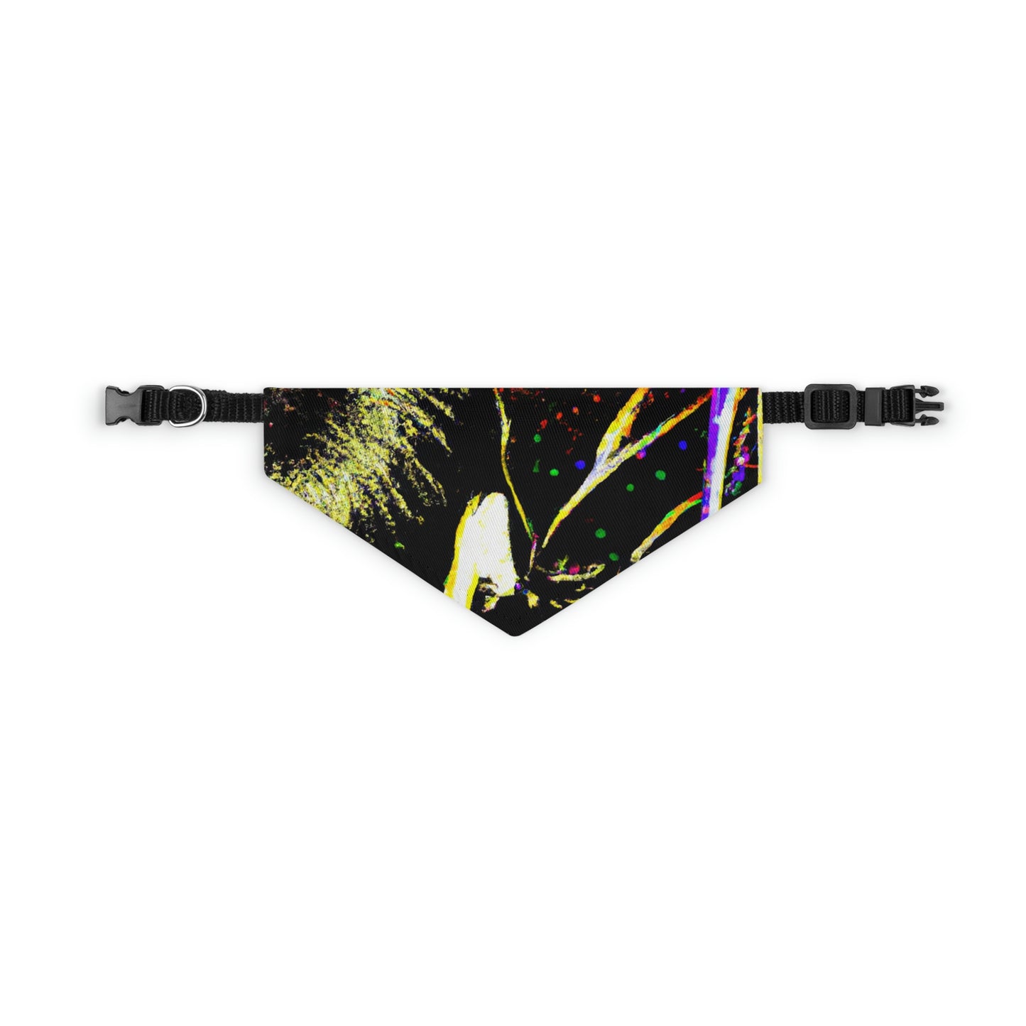 "A Nighttime Spectacle of Wonder" - The Alien Pet Bandana Collar