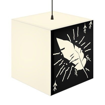 Lost in the Shadows: The White Feather's Journey - The Alien Light Cube Lamp