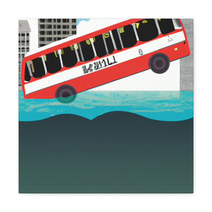 "The Great Escape: Flying the Bus Out of a Sinking City" - The Alien Canva