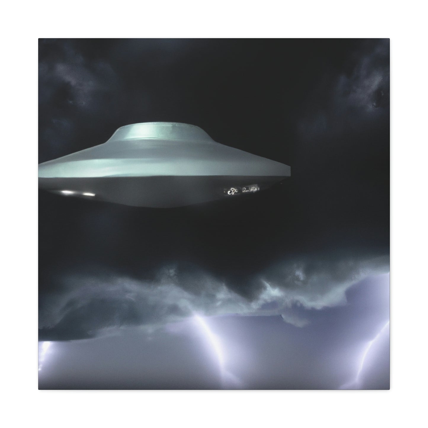 "Stormy Encounter" - The Alien Canva