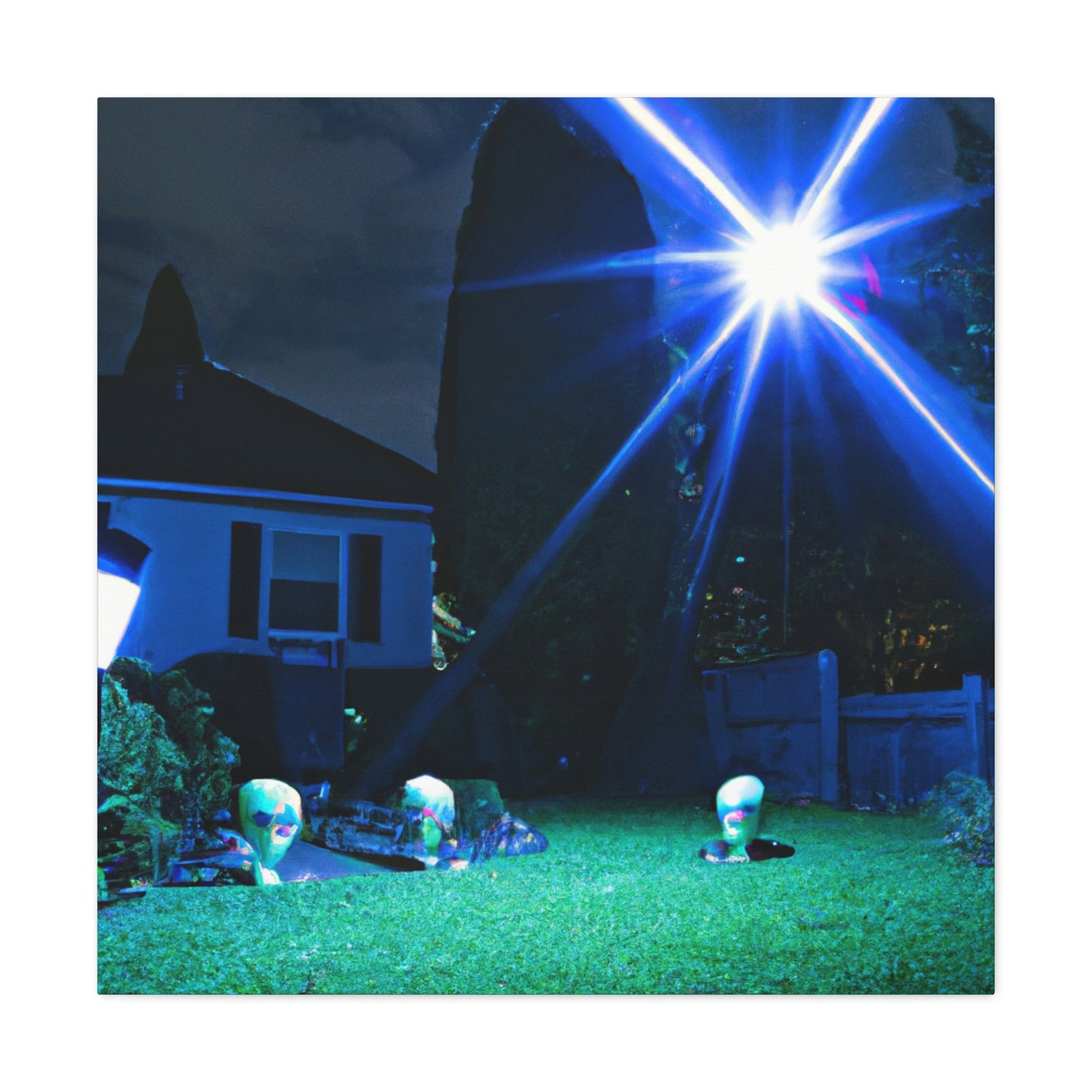 'Invasion der Suburban Suburbans' - The Alien Canva