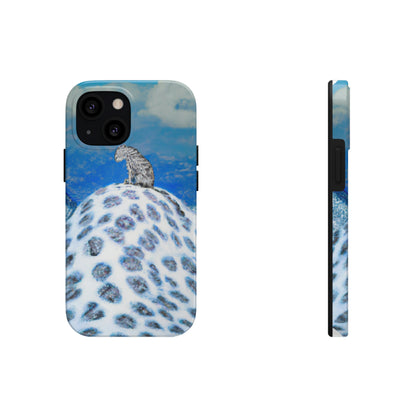 "Perca solitaria del leopardo de las nieves" - Las fundas para teléfonos Alien Tough