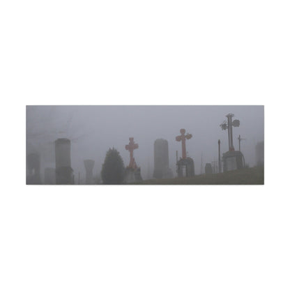 "The Foggy Graveyard" - The Alien Canva