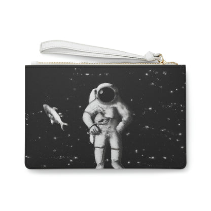 "A Celestial Sea Dance" - Die Alien Clutch Bag