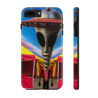 "Fair Invaders: A Cosmic Crash Course" - Die Alien Tough Phone Cases