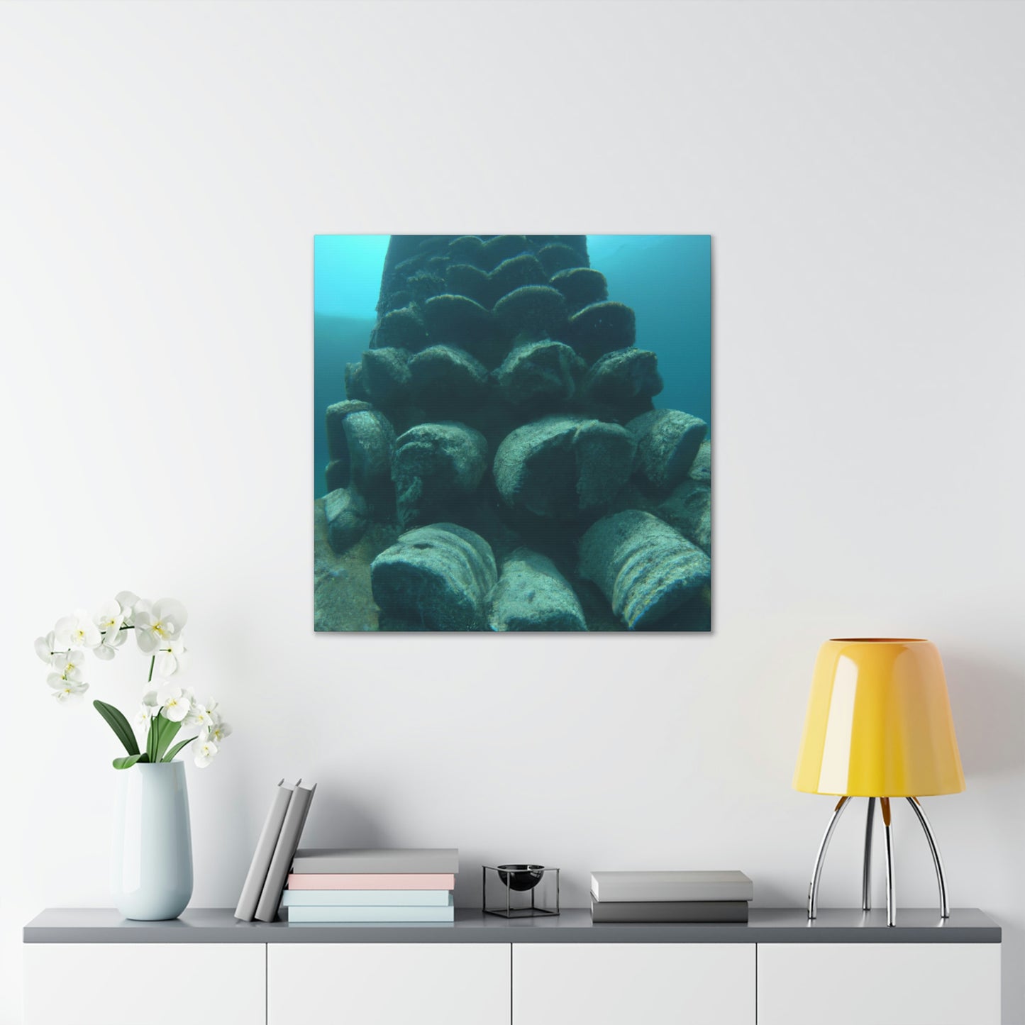 "Diving into the Lost City: Exploring the Ancient Ruins of an Underwater Civilization" - The Alien Canva