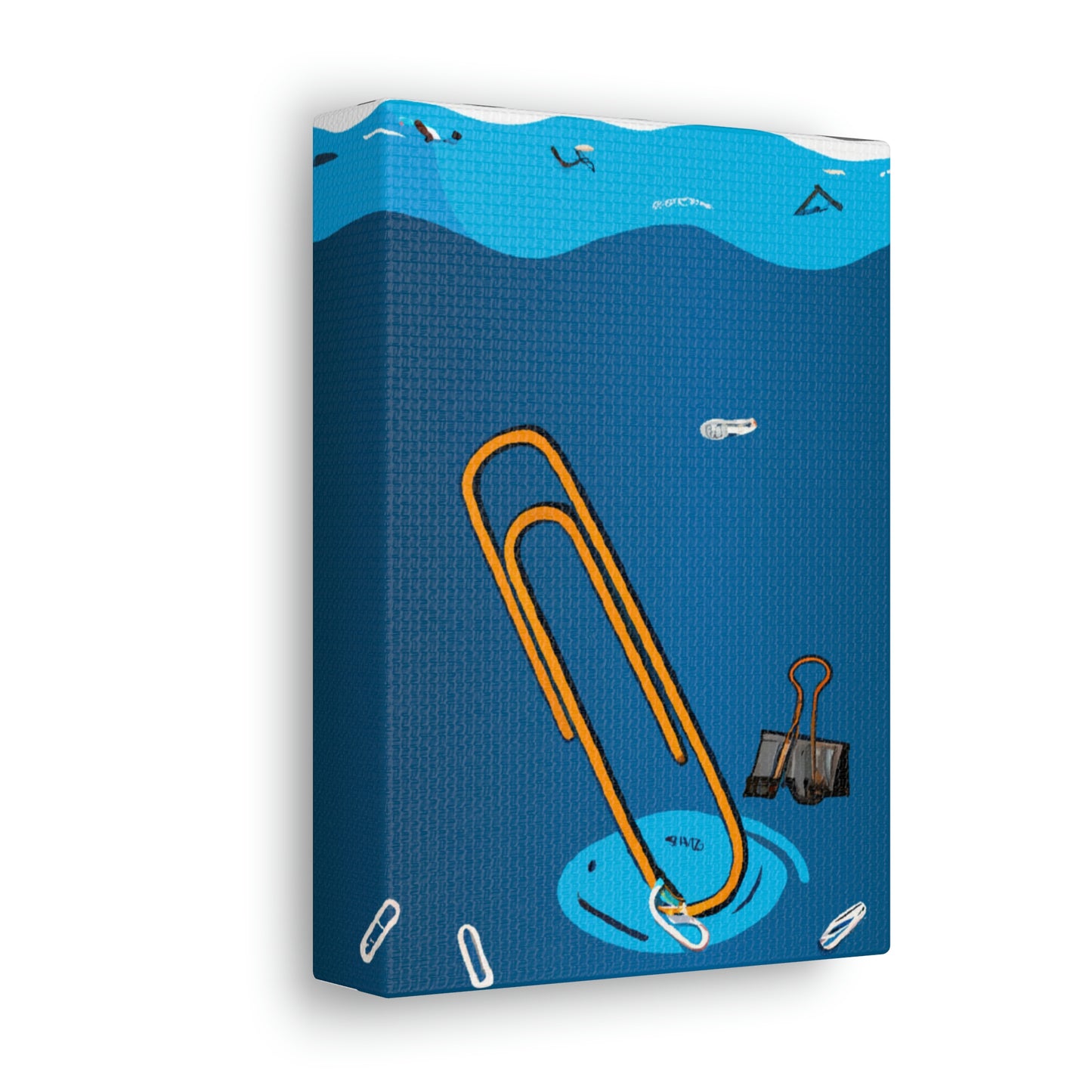 "A Paperclip Against the Tide: Escaping a Sinking Submarine" - The Alien Canva