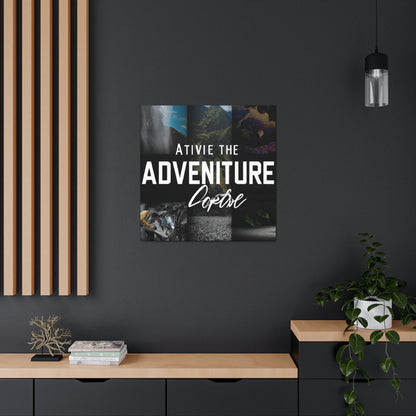 "World Perceptions Through Adventure and Exploration" - Canvas