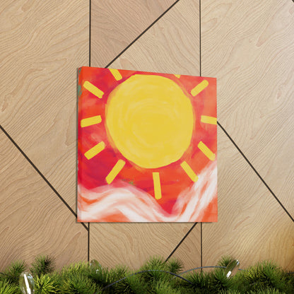 Sunrise Artist - Canvas