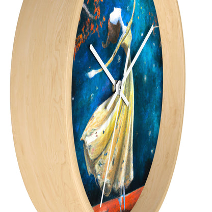 "A Starlight Ballerina" - The Alien Wall Clock