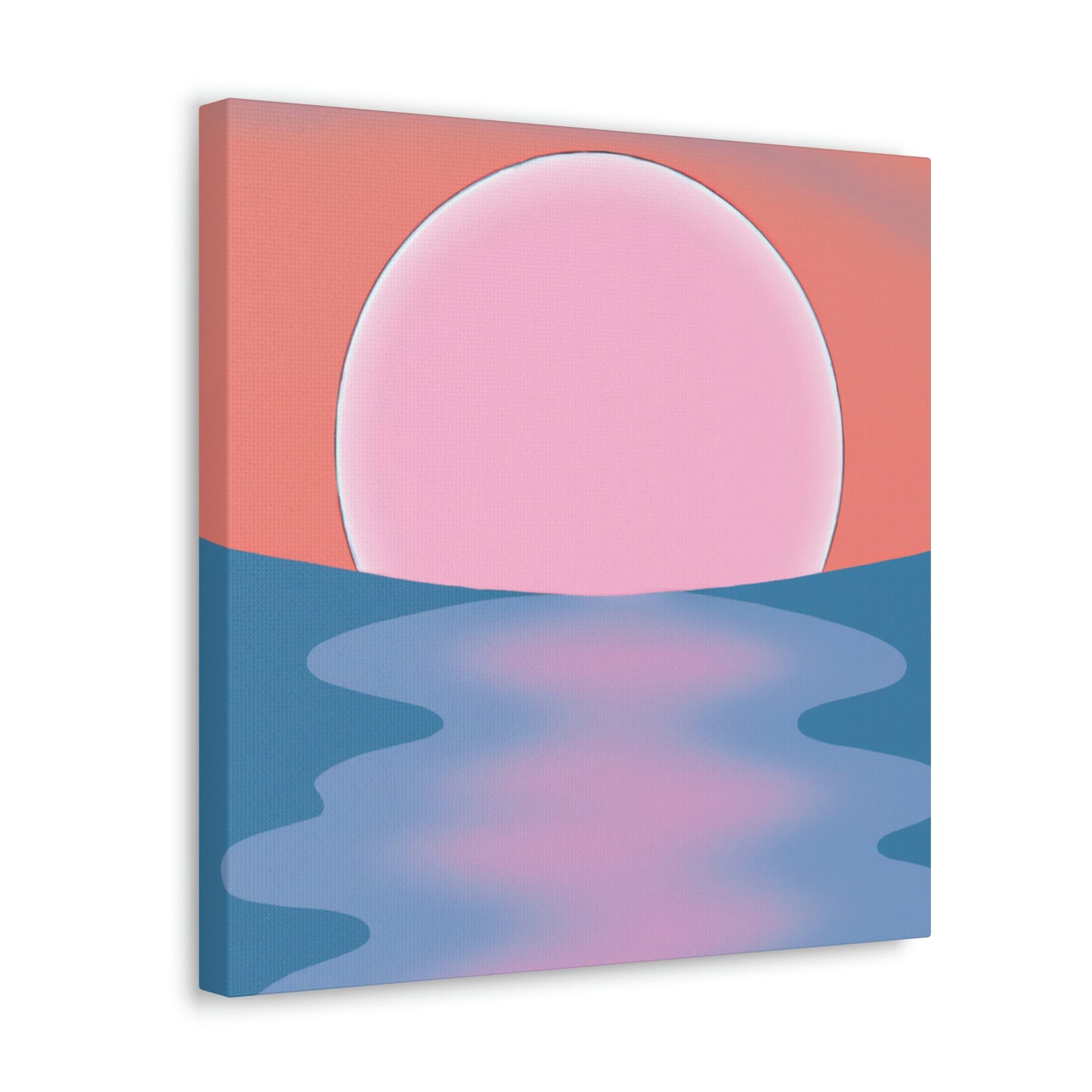 "Serenity at Sunset" - The Alien Canva