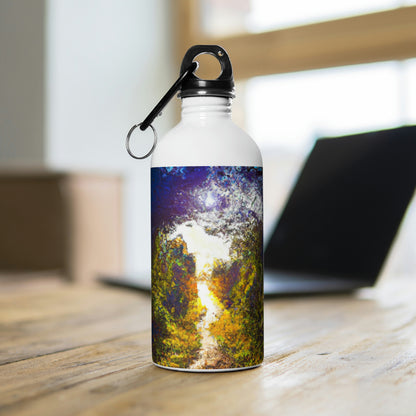 "A Beam of Light on a Forgotten Path" - The Alien Stainless Steel Water Bottle