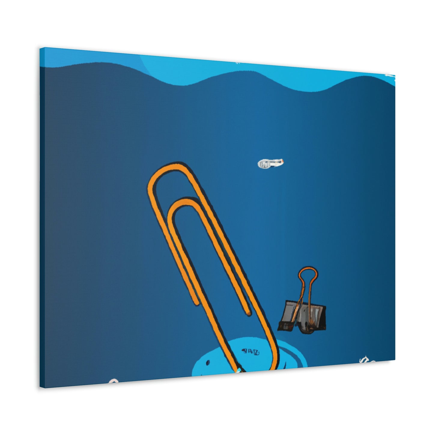 "A Paperclip Against the Tide: Escaping a Sinking Submarine" - The Alien Canva