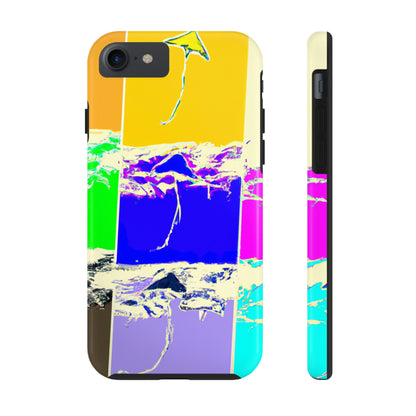 "Kites Aflatter in the Vibrant Sky" - Die Alien Tough Phone Cases