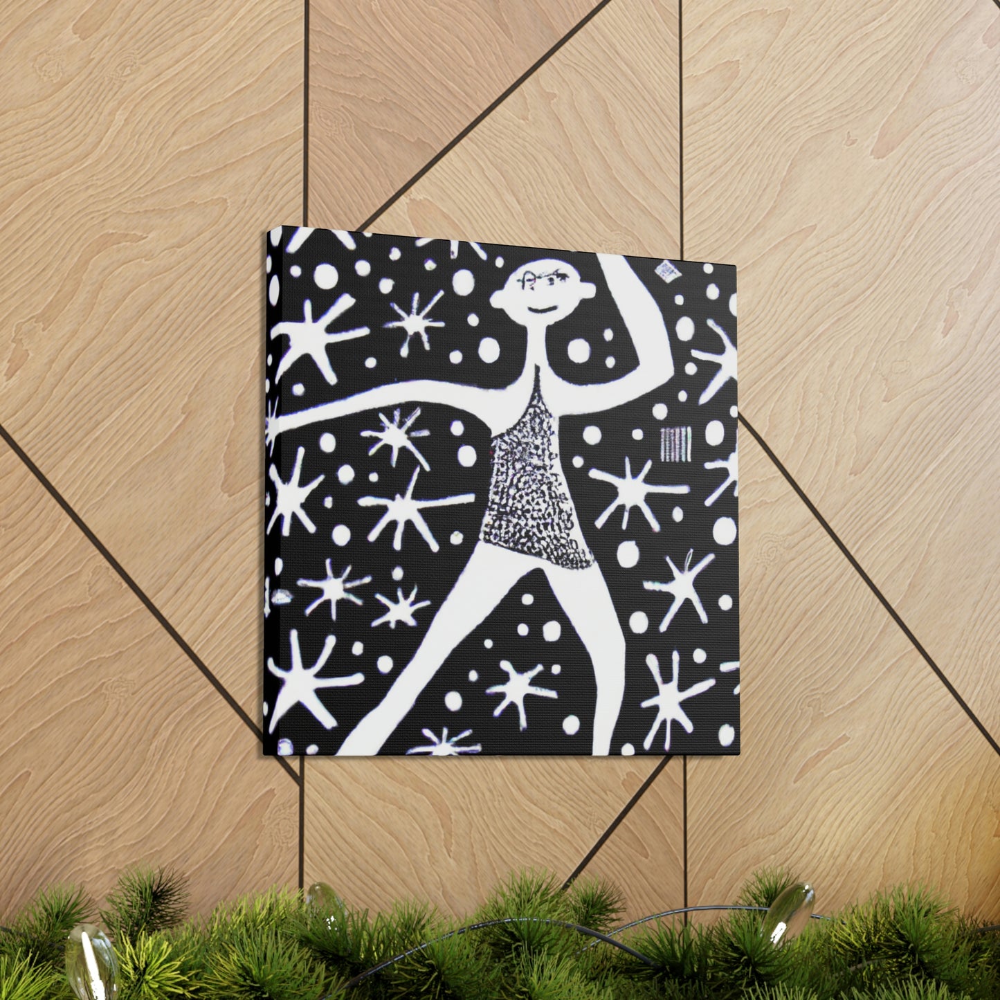 "Dancing Among the Galactic Light" - The Alien Canva