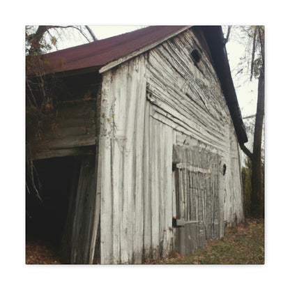 "Mysteries of the Antiquated Barn" - The Alien Canva