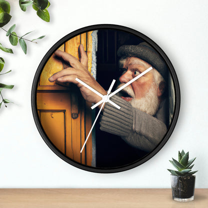 The Mysterious Doorway - The Alien Wall Clock