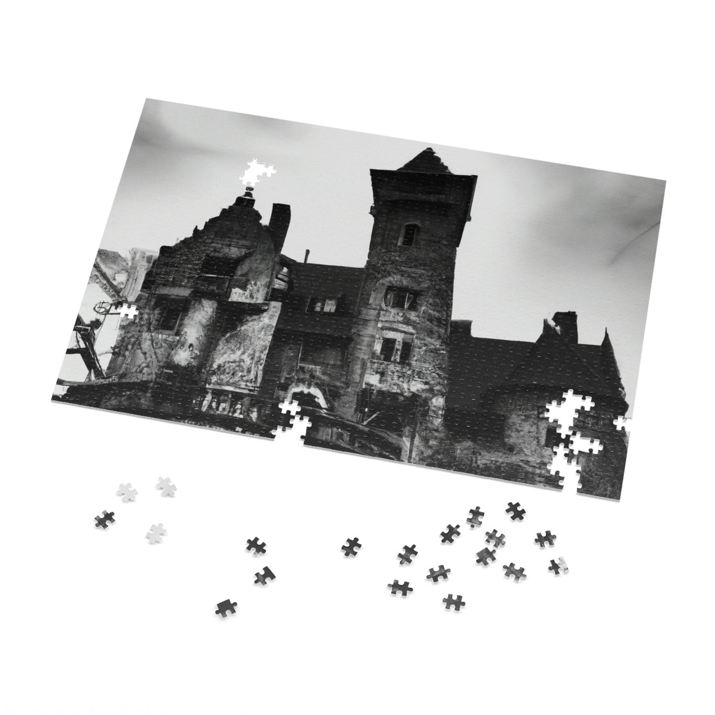 "Castle of Mystifying Secrets: A Haunted Adventure" - The Alien Jigsaw Puzzle