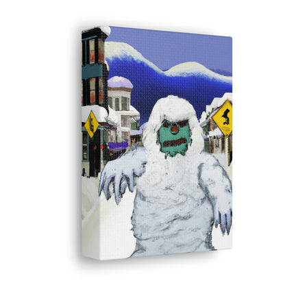 Frozen Terror: The Abominable Snowman's Reign - The Alien Canva